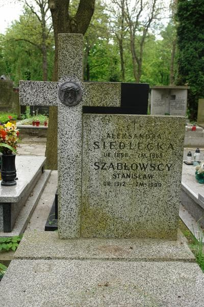 Zdjęcie grobu Aleksandra Siedlecka (2)