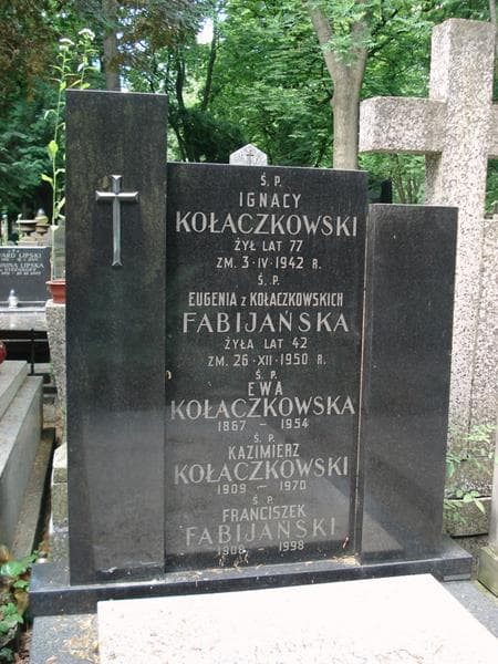 Zdjęcie grobu Ignacy Kołaczkowski (2)
