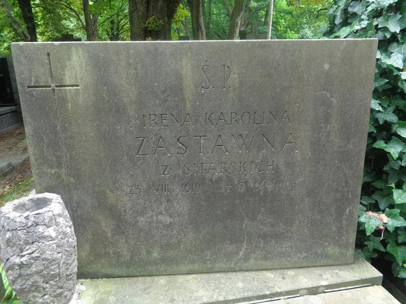 Zdjęcie grobu Irena Karolina Zastawna (2)
