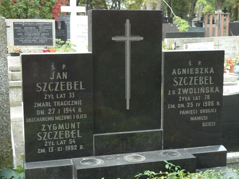 Zdjęcie grobu Jan Szczebel (2)