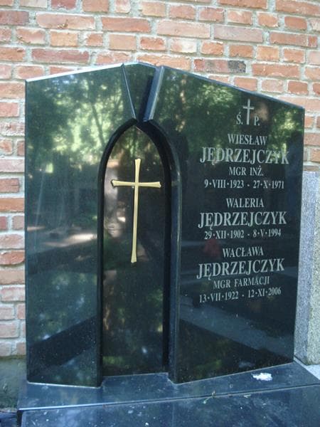 Zdjęcie grobu Wacława Jędrzejczyk (1)