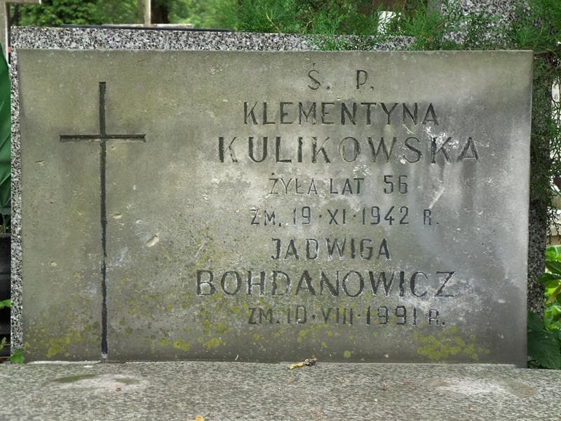 Zdjęcie grobu Klementyna Kulikowska (2)