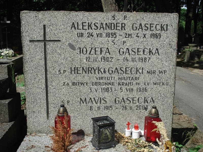 Zdjęcie grobu Józefa Gąsecka (1)