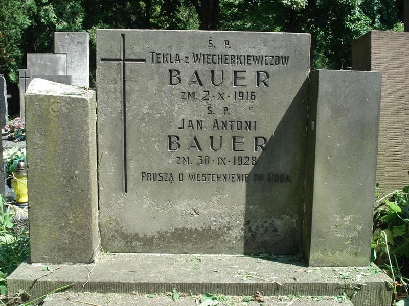 Zdjęcie grobu Tekla Bauer (2)