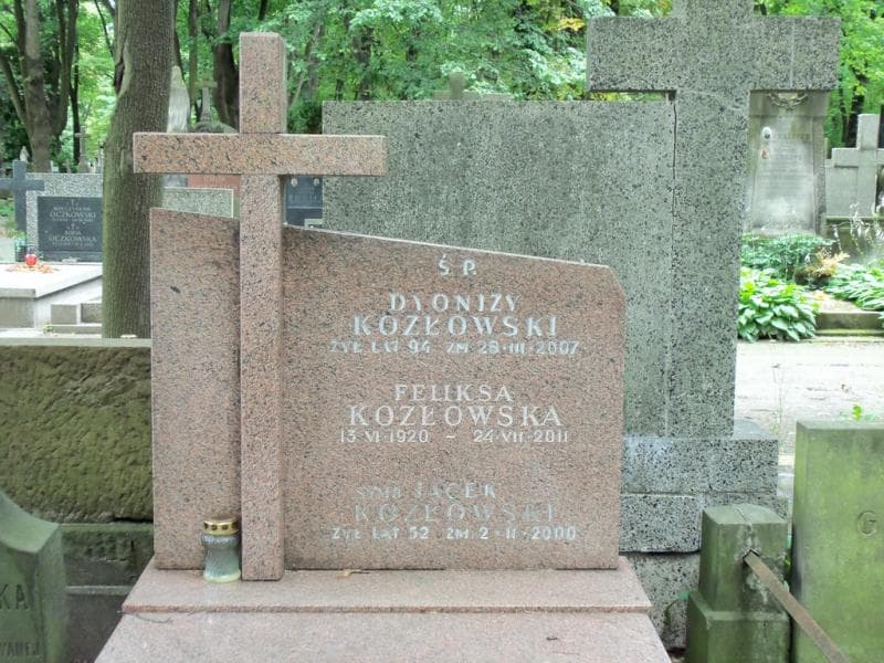 Zdjęcie grobu Dyonizy Kozłowski (2)