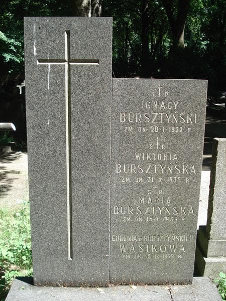 Zdjęcie grobu Ignacy Bursztyński (1)