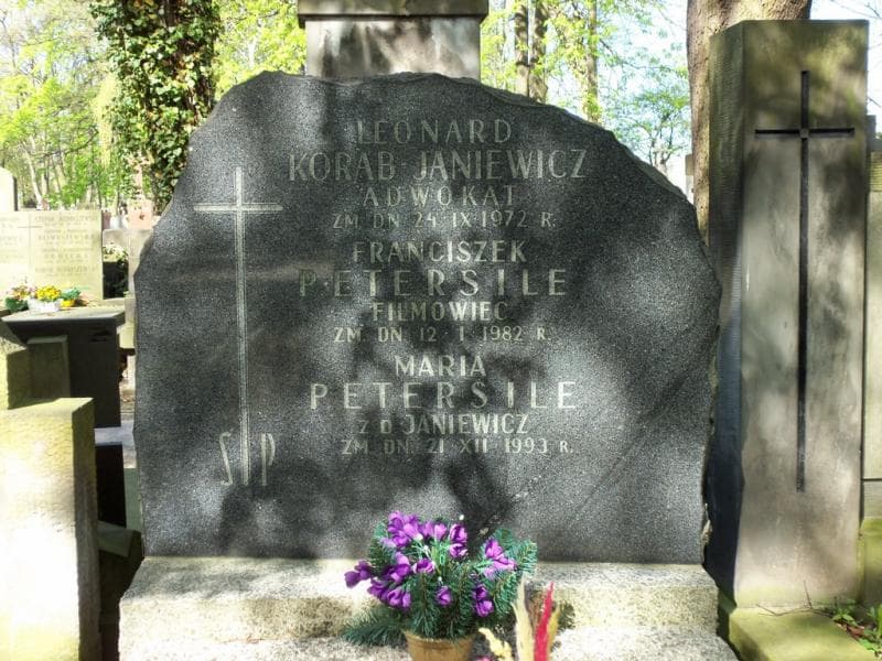 Zdjęcie grobu Franciszek Petersile (2)