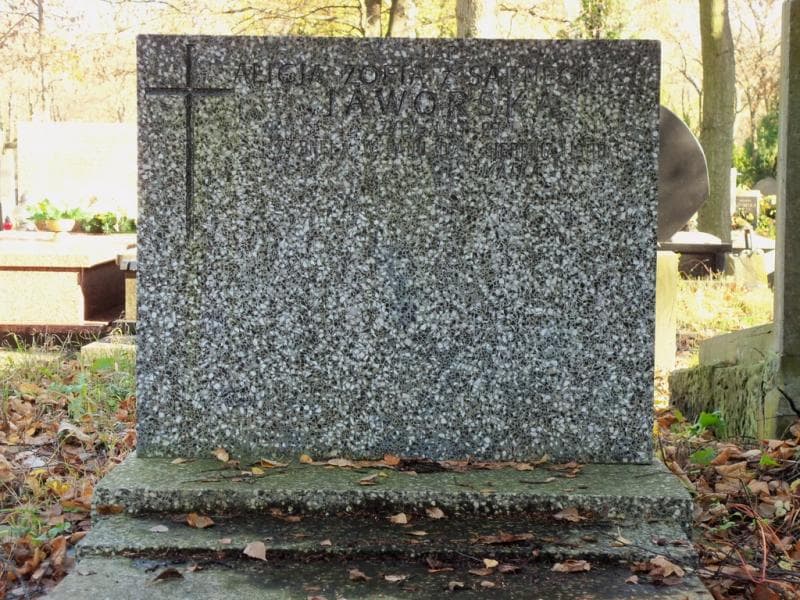 Zdjęcie grobu Alicja Zofia Jaworska (2)