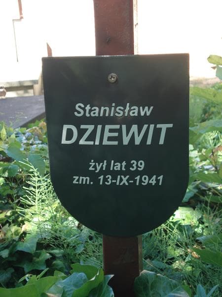 Zdjęcie grobu Stanisław Dziewit (2)