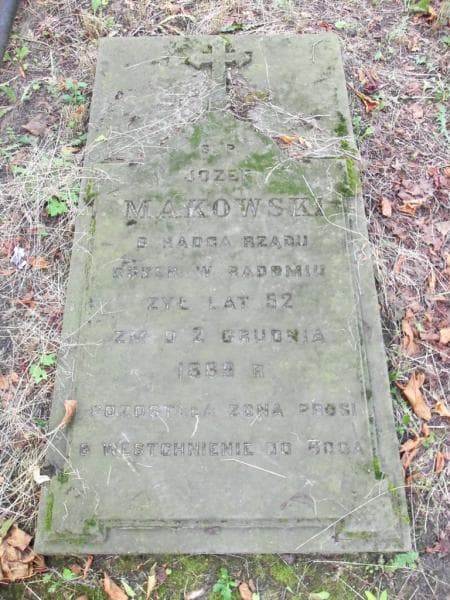 Zdjęcie grobu Józef Makowski (2)