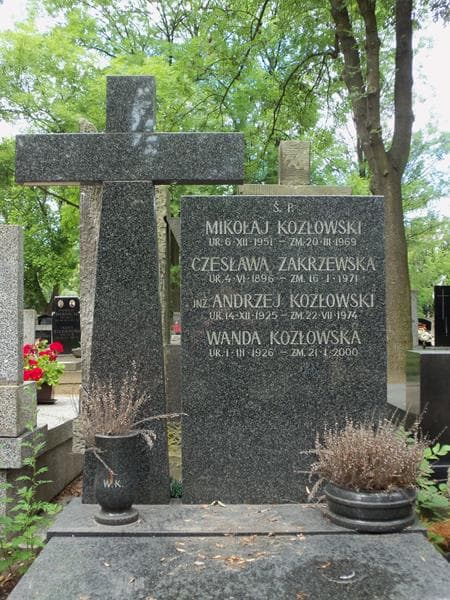 Zdjęcie grobu Wanda Kozłowska (2)