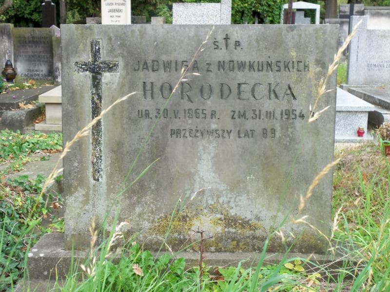 Zdjęcie grobu Jadwiga Horodecka (2)
