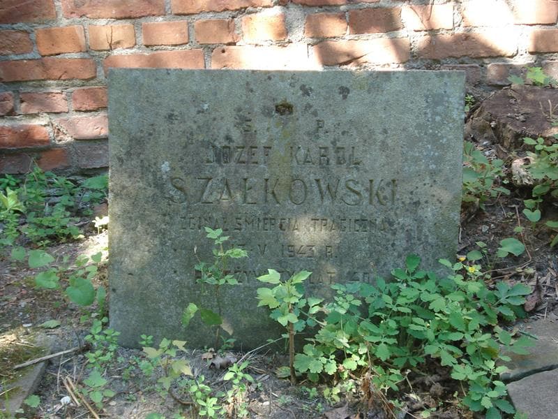 Zdjęcie grobu Józef Karol Szałkowski (1)