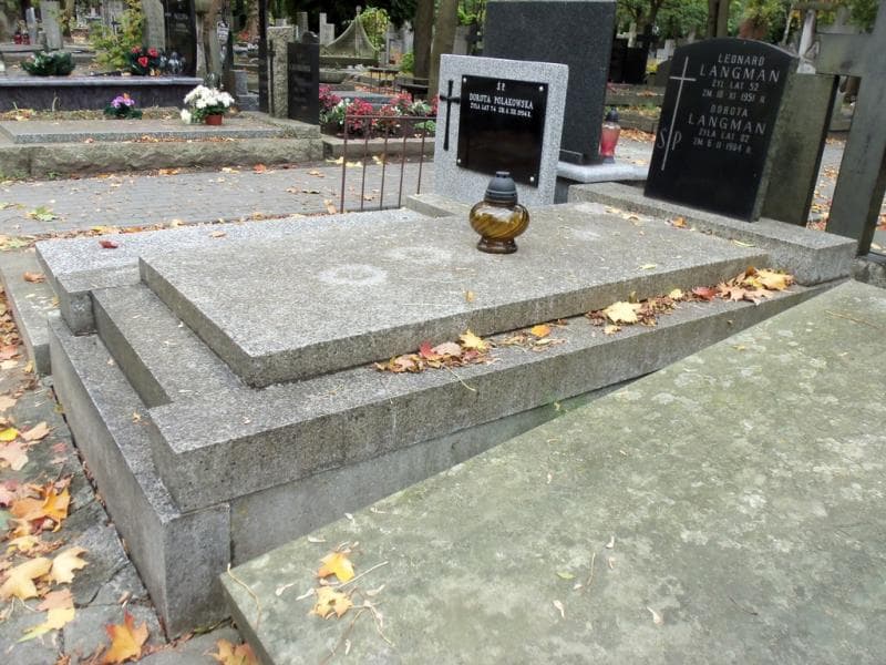 Zdjęcie grobu Leonard Langman (1)