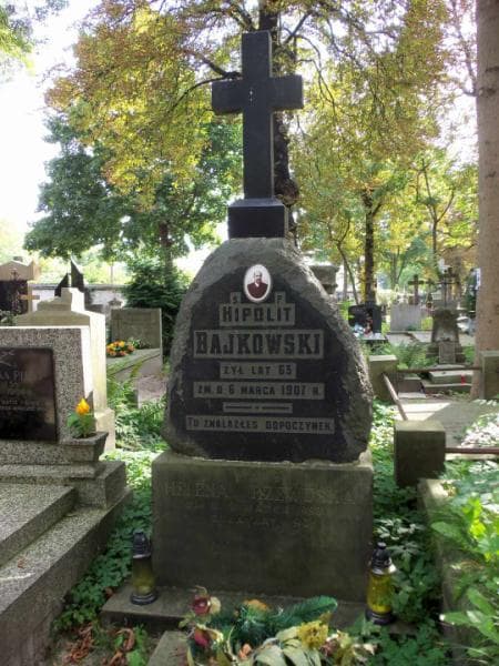 Zdjęcie grobu Hipolit Bajkowski (2)