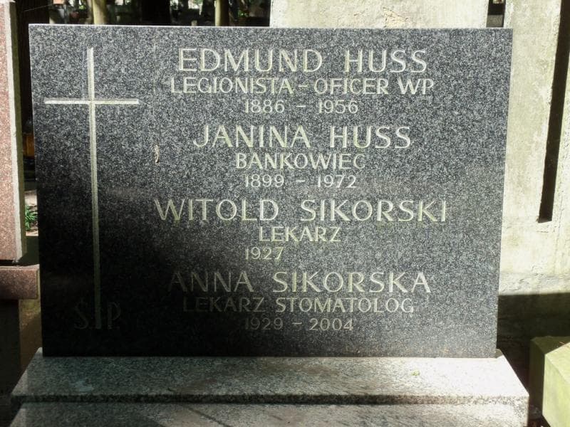 Zdjęcie grobu Janina Huss (2)