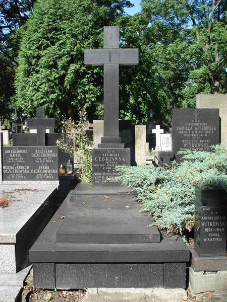 Zdjęcie grobu: Kazimierz Cebrzyński