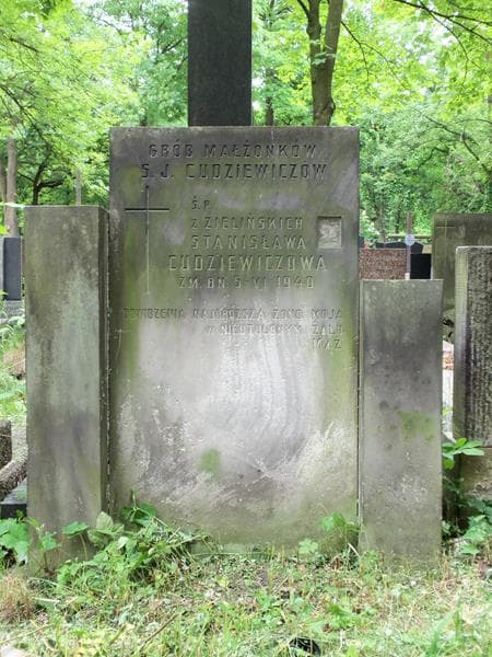 Zdjęcie grobu Stanisława Cudziewiczowa (2)