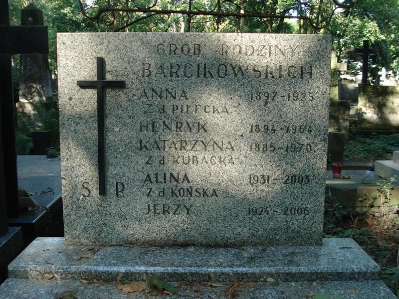 Zdjęcie grobu Jerzy Barcikowski (2)