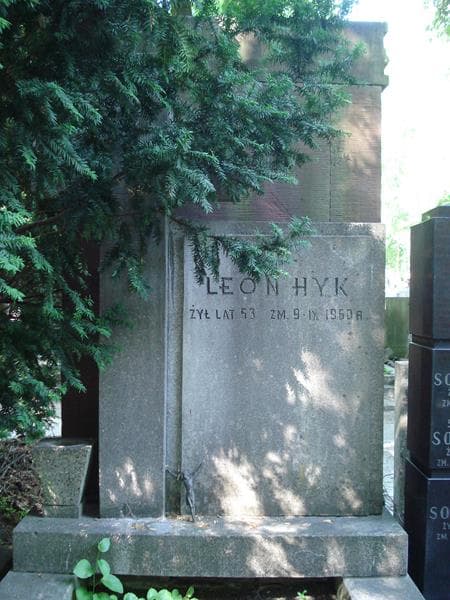 Zdjęcie grobu Leon Hyk (2)