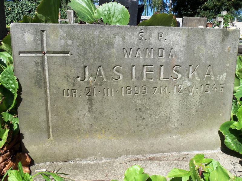 Zdjęcie grobu Wanda Jasielska (2)
