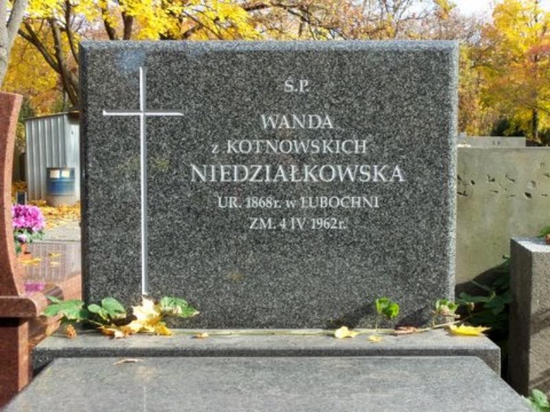 Zdjęcie grobu Wanda Niedziałkowska (2)