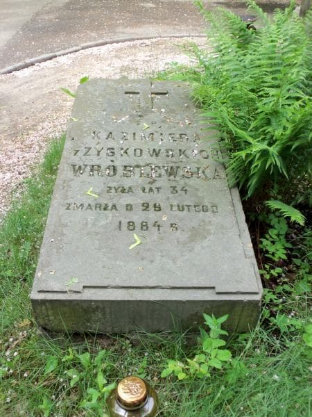 Zdjęcie grobu Kazimiera Wróblewska (2)