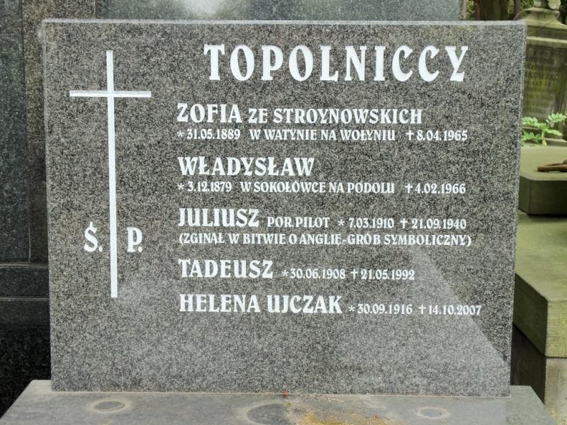 Zdjęcie grobu Zofia Topolnicka (2)