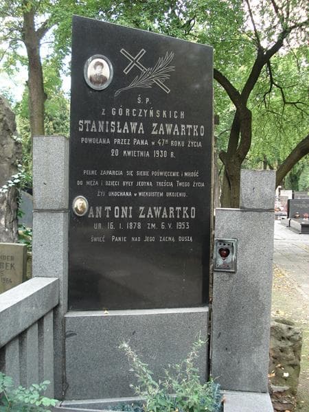 Zdjęcie grobu Stanisława Zawartko (2)