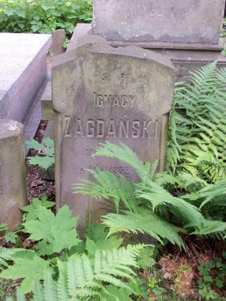 Zdjęcie grobu Ignacy Zagdański (1)