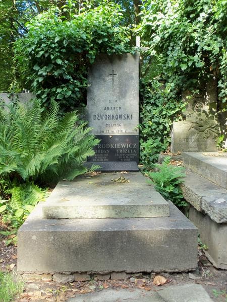 Zdjęcie grobu: Anzelm Dzwonkowski