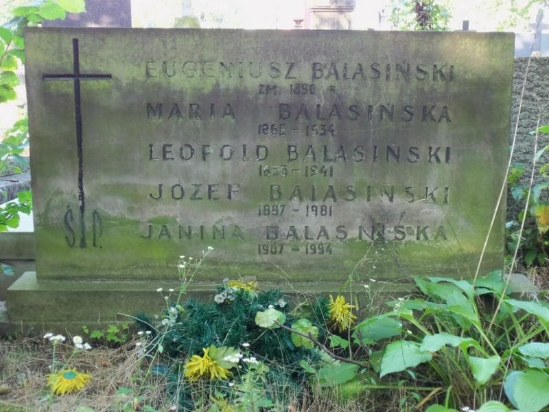Zdjęcie grobu Janina Balasińska (1)