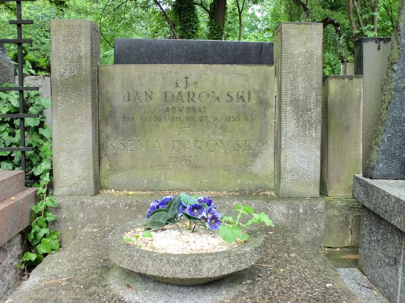 Zdjęcie grobu Ksenia Darowska (2)