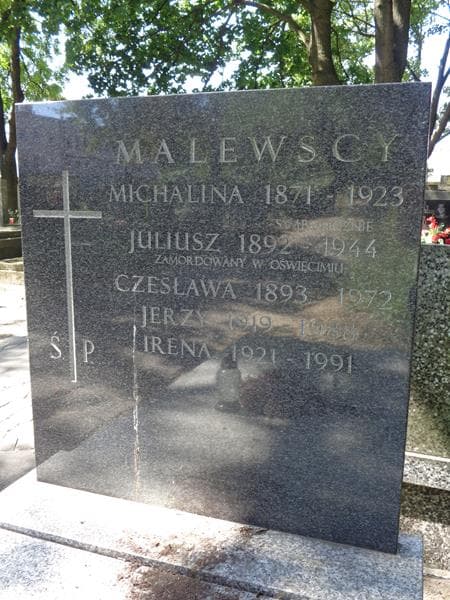 Zdjęcie grobu Juliusz Malewski (2)