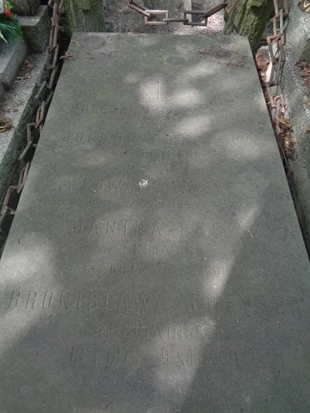Zdjęcie grobu Bronisława Kryser (2)
