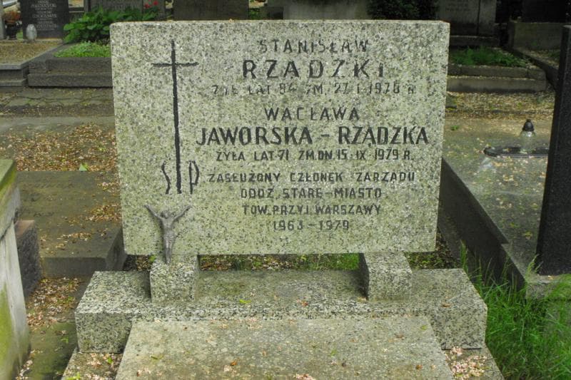 Zdjęcie grobu Wacława Jaworska-Rządzka (2)