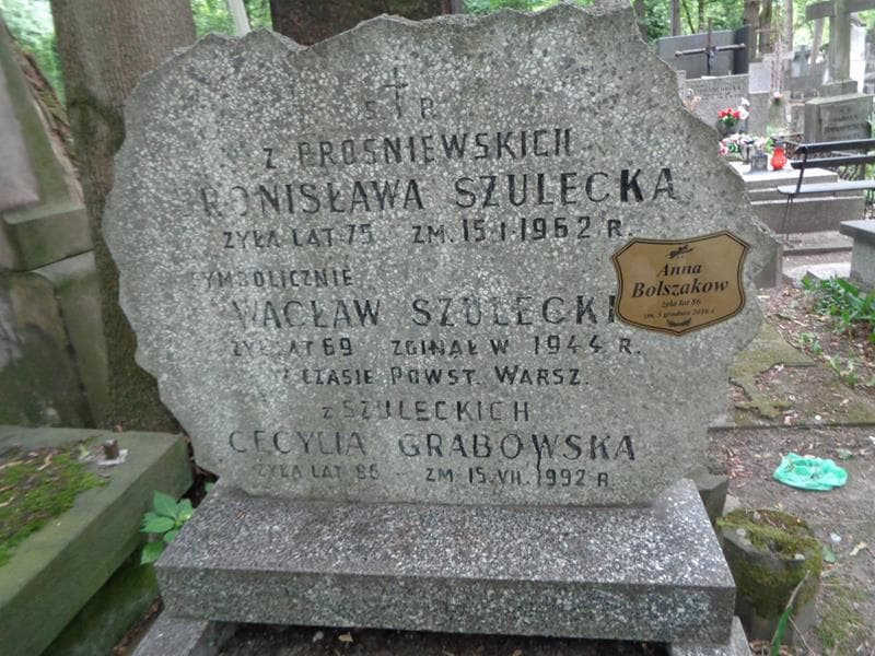 Zdjęcie grobu Cecylia Grabowska (2)