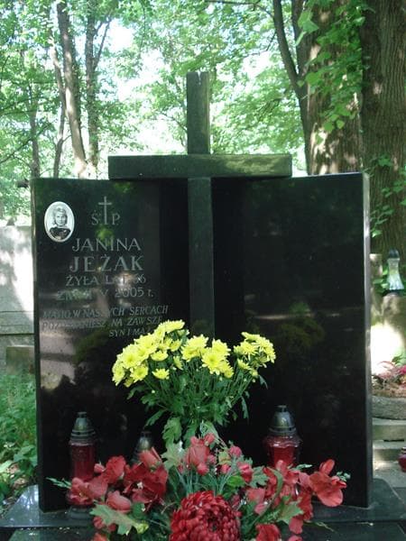Zdjęcie grobu Janina Jeżak (1)