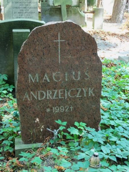 Zdjęcie grobu Maciuś Andrzejczyk (1)