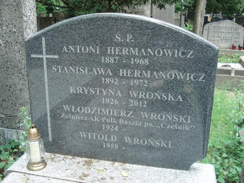 Zdjęcie grobu Antoni Hermanowicz (1)