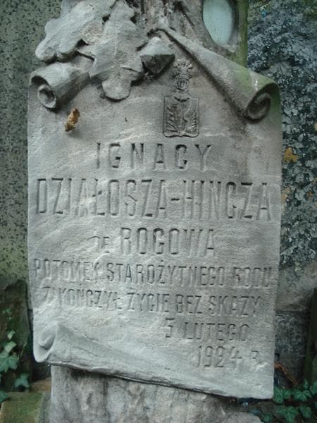 Zdjęcie grobu Ignacy Działosza-Hincza (2)