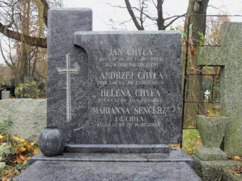 Zdjęcie grobu Jan Chyła (2)