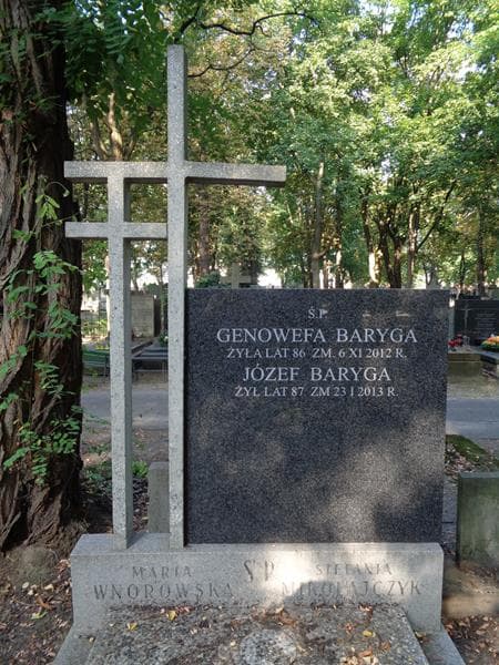 Zdjęcie grobu Genowefa Baryga (2)