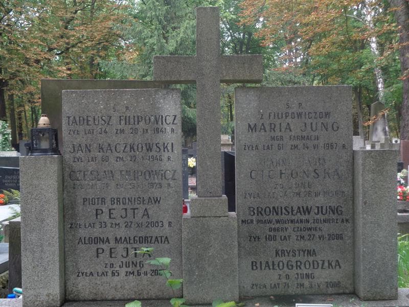 Zdjęcie grobu Piotr Bronisław Pejta (2)