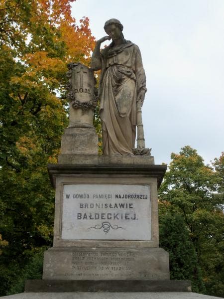 Zdjęcie grobu Bronisława Bałdecka (2)