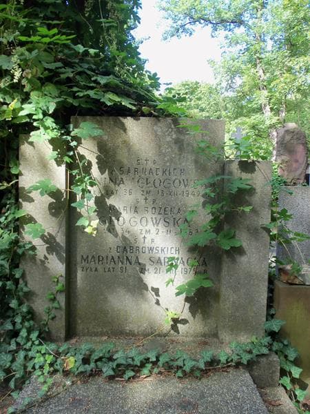 Zdjęcie grobu Janina Głogowska (2)