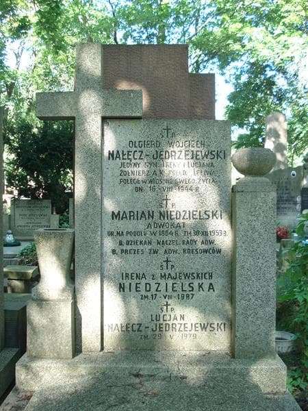 Zdjęcie grobu Lucjan Nałęcz-Jędrzejewski (2)