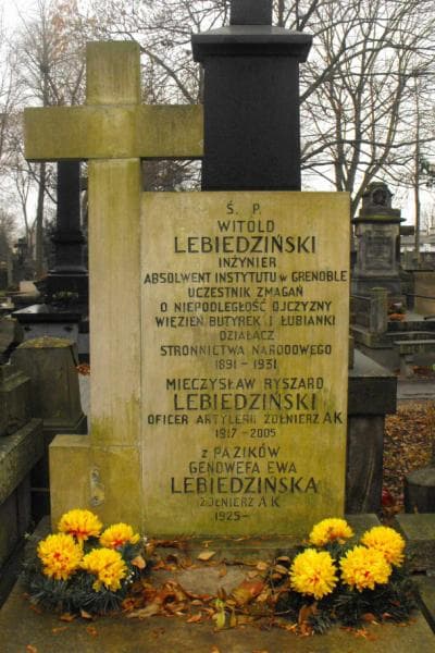 Zdjęcie grobu Mieczysław Ryszard Lebiedziński (2)