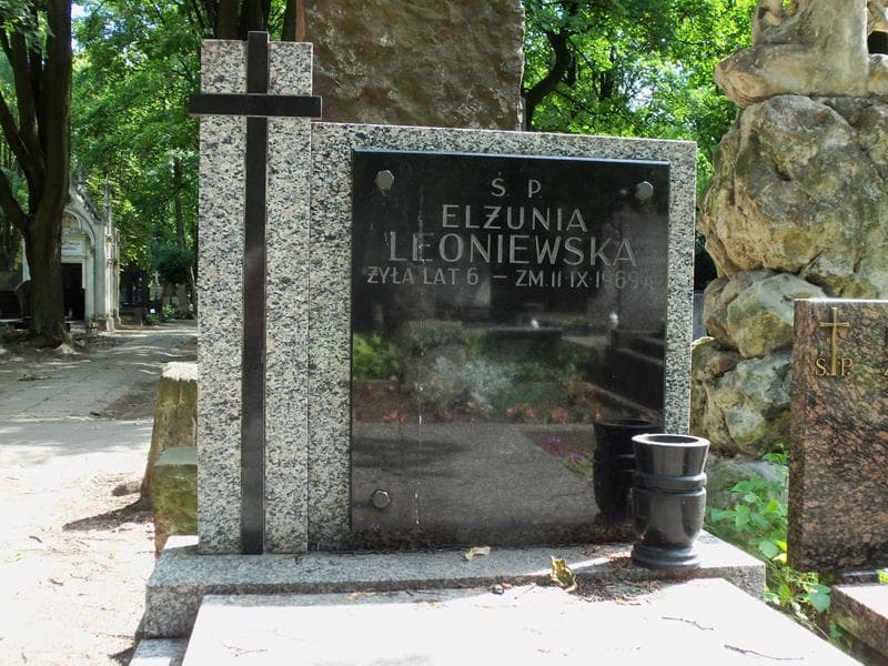 Zdjęcie grobu Elżunia Leoniewska (2)