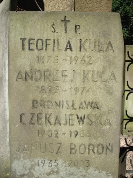 Zdjęcie grobu Teofila Kula (2)